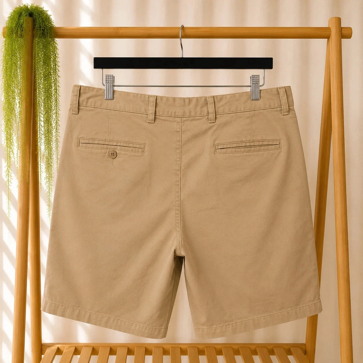 Pantalón corto hombre Old Navy Skinny beige - Talla 38 – photo 2